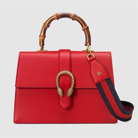 gucci red dionysus bag